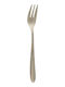 Yalco Gabel-Set Obst/Dessert Edelstahl Silber 6Stück