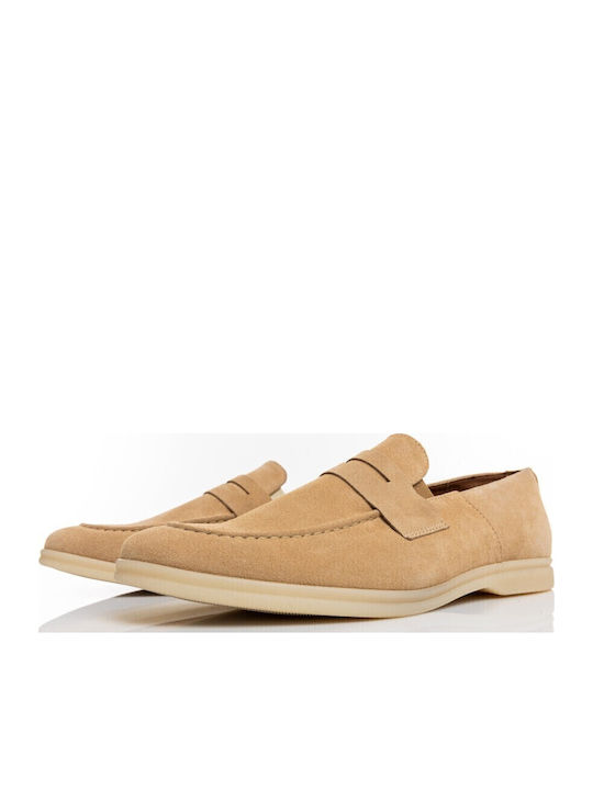 Mocasini barbati in Bej Culori