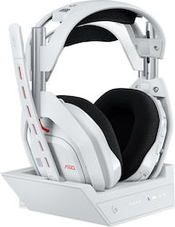 Logitech ASTRO A50 (Gen 5) Fără fir Over Ear Alb