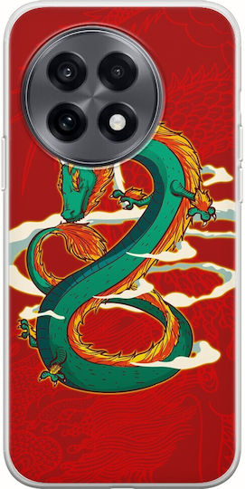 Китайски дракон Oneplus 13r 5g гъвкав TPU прозрачен силикон