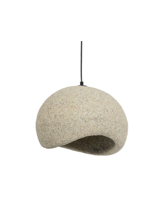 GloboStar Stone Hängelampe Gray Glocke mit Fass...