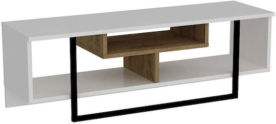 Έπιπλο Τηλεόρασης Asal Multi-white Μ119.4xΠ35.2xΥ40.2cm