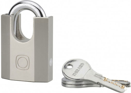 Thirard Steel Padlock Κρυμμένου Λαιμού with Key 50mm 1pcs