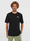 T-shirt Μαύρο