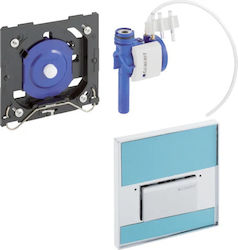 Placă de acționare pneumatică pentru pisoar Geberit Sigma50 116.016.00.1 Argintiu Cromat Mat Periat Placă de acționare pneumatică pentru pisoar Geberit Sigma50 116.016.00.1 Argintiu Cromat Mat Periat