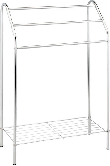Relaxdays Raft de haine de Baie Simplu 25.5x25.5cm Inox Gri Relaxdays Raft de haine de Baie Simplu 25.5x25.5cm Inox Gri