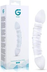 Gildo Γυάλινο Dildo Διάφανο 17.5cm
