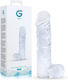 Gildo Glass Dildo with Scrotum Transparent 20cm