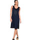 Summer Midi Dress Blue