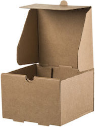 Set von 100 Boxen Burger 13x13x8.6cm