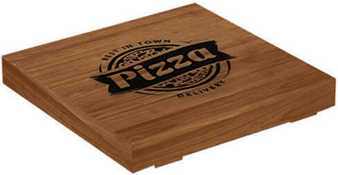 Set von 50 Boxen Pizza Kraft 45x45x4cm