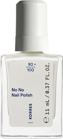 Korres No No Гланц Дълготраен Лак За Нокти 02 Milky White 11ml