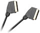 Cabletech Kpo2723a-3 Scart Cable 3m 21 Pins Hq Double Shielded