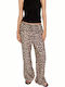 Damen Stoff Hose Beige