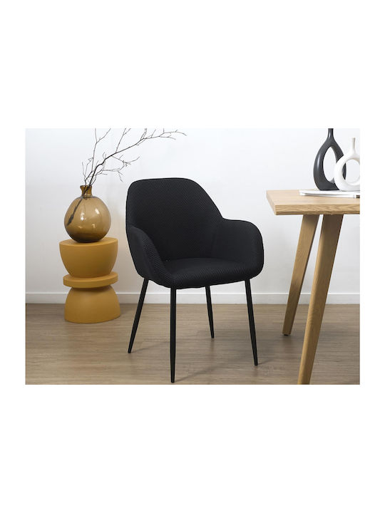 Atomic Stühle Speisesaal Black 1Stück 59x55.7x85cm