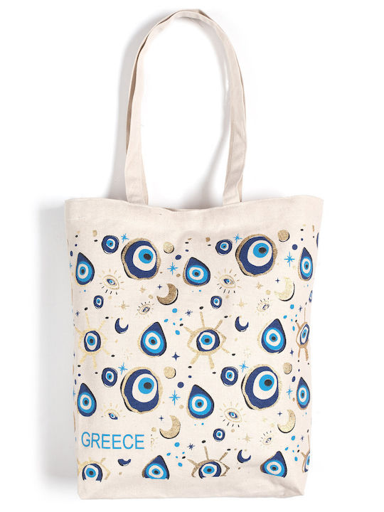 Canvas Bag 40cm X 40cm X 10cm Gold 3 Greece Silkfashion