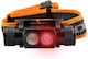 Powerful Dulotec H2 V2.0 Headlamp + 3000 mAh Battery White Red Light