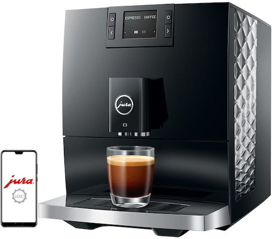 Jura C3 Automatic Espresso Machine 1450W Pressure 15bar with Grinder and Wi-Fi Black