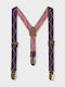 Mayoral Kids Suspenders with 3 Clips Coral