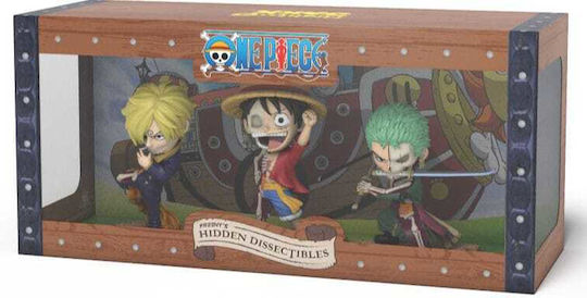 THE MONSTERS ONE PIECE 4個セット Mighty Jaxx One Piece: Luffy Zoro Sanji Figure height 10cm