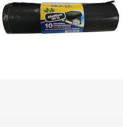 Practic Săculeți de Gunoi 90x65cm 10buc Practic Săculeți de Gunoi 90x65cm 10buc