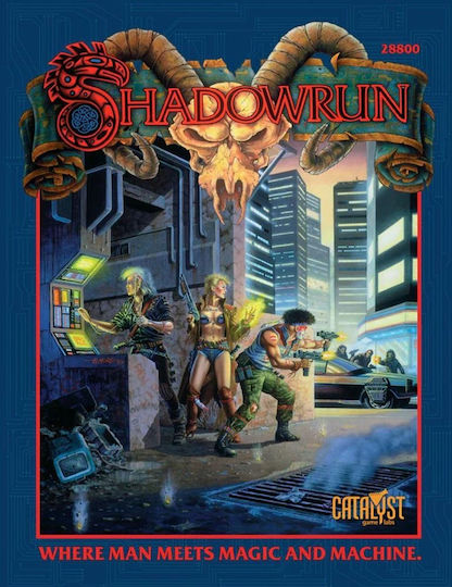 Shadowrun 35. Jubiläum Erstausgabe Wo Mensch auf Magie und Maschine trifft