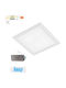 Elmark Square Recessed LED Panel 40W with Natural White Light 4000K 59.5x59.5cm