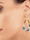 Apoxylo Ohrringe mit Perlen