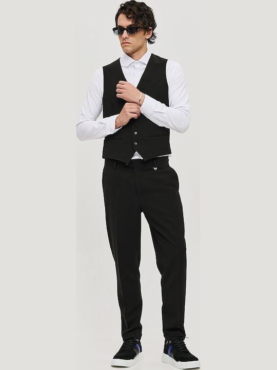 Pantaloni Elastic Negru