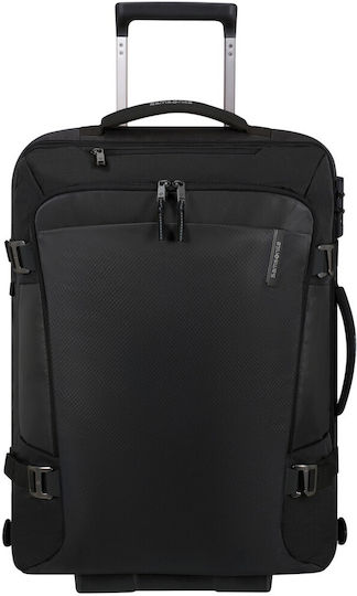 Samsonite Σακ Βουαγιάζ Μαύρο με Ρόδες Υφασμάτινο