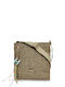 Damen Rattan Crossbody Tasche Schwarz
