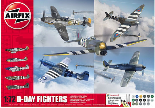 Airfix D-Day-Kampfflugzeuge Geschenkset Maßstab 1:72 A50192