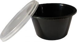 Σωσακι Μαυρο Καπακι 100ml 4oz 50τεμ