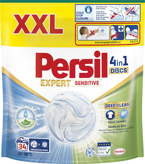 Persil 4 in 1 Expert Sensitive Waschmittelkapseln 34 Stück