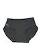 Damen Slip mit Spitze Black