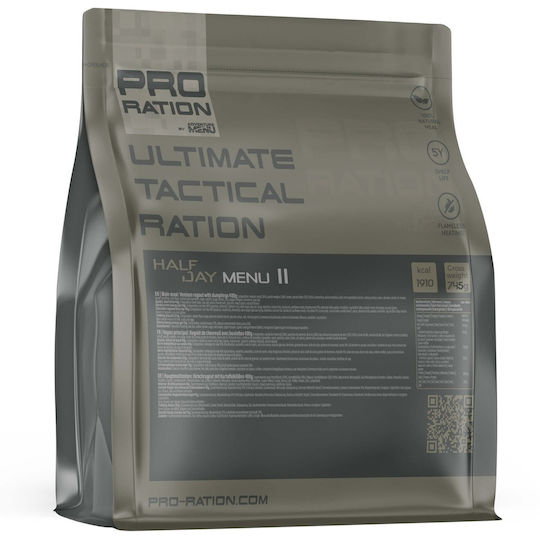 Pro Ration Ultimate Tactical Ration Halbtagesmenü 2 Fertiggericht 1910kcal 745gr - 15 Jahre