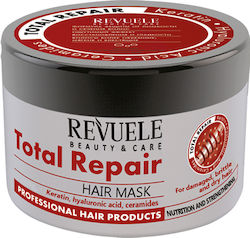Revuele Haarmaske für Reparatur mit Keratin & Hyaluronsäure 500ml