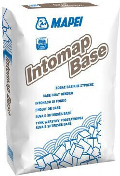 Основна мазилка Mapei Intomap Base 25kg сива