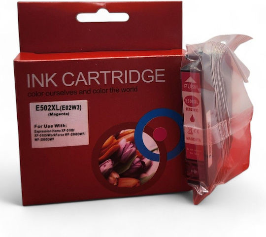 Compatible Inkjet Printer Ink Epson C13T02W34010 Magenta 1pcs