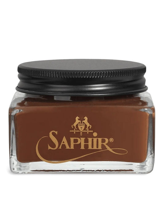 Saphir Médaille D’ Creme 1925 75ml Medium Brown 37 Βαφή Υποδημάτων Απόχρωση Tobacco Brown 34