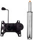 Gas Piston Cylinder Adjustment Mechanism Set Office Chairs Silver 35 Cm