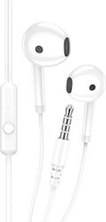 Kakusiga KSC-1301-WH In-ear Handsfree Headphones with Connector 3.5mm White