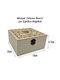 Wooden Decorative Box 10x10x4.7cm