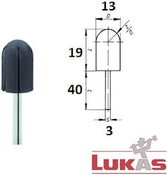 Bază de pânză abrazivă Lukas Gtwr 1319 D3 Dome Φ13x19 Ax 3mm Bază de pânză abrazivă Lukas Gtwr 1319 D3 Dome Φ13x19 Ax 3mm