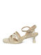 Leder Sandalen Anatomisch Champagne