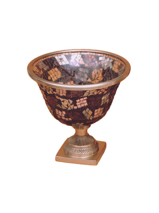Galifas Decorative Bowl Brown 25x25x15cm