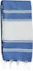 Summertiempo Beach Towel Blue 180x90cm.