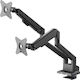 Goobay Stand Desk Mounted for 2 Monitors up to 32" (70814)