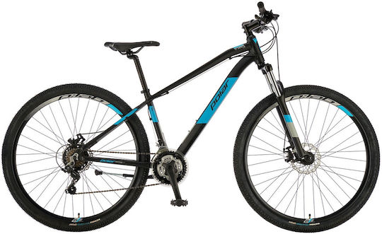 Polar 29" 2025 Schwarz Mountainbike mit 21 Gängen
