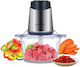 Meat Chopper Πολυκόπτης Multi 500W με Δοχείο 1.8lt Γκρι